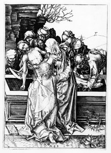 La mise au tombeau, vers 1475